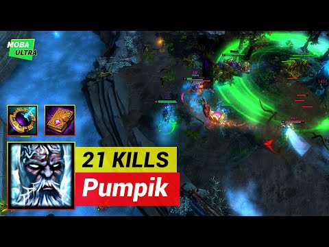 HoN Glacius PORTAL KEY with GRIMOIRE OF POWER