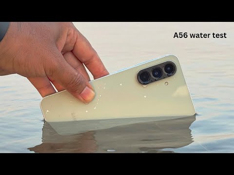 Samsung Galaxy A56 Water Test