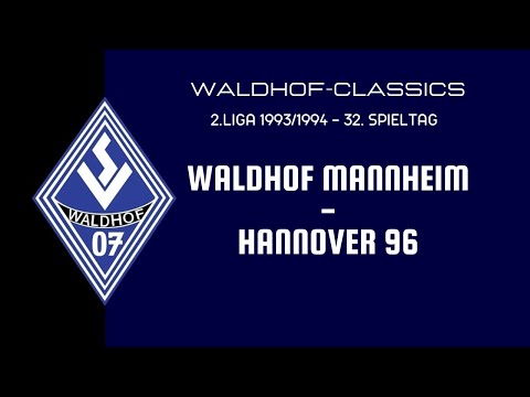 1993/94 | SV Waldhof Mannheim - Hannover 96