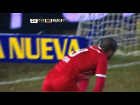 Doble atajada de Dulcich. Quilmes 0 - Independiente 3. Fecha 16. Primera División 2016.