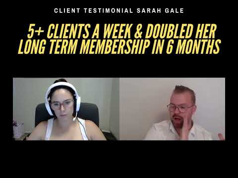 Sarah Gale β Sarah Gale Fitness β client success story
