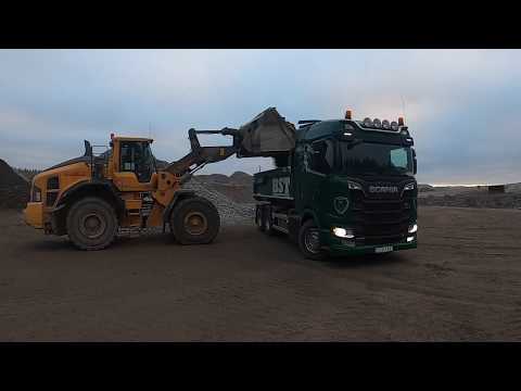Scania R580 / 3 axl BK kärra - BST Berges Schakt & Transport AB