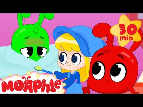Orphle Is Sick | Morphle's Family | My Magic Pet Morphle | Kids Cartoons
