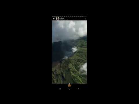 New Footage From La Soufriere Volcano St Vincent NEWS784.COM