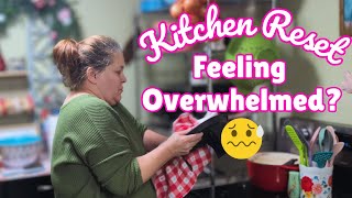 Kitchen Clean With Me | A Heartfelt Talk for When You’re Overwhelmed