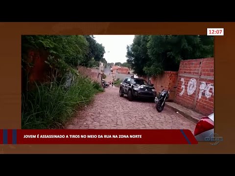 Jovem é assassinado a tiros no meio da rua na zona norte 06 03 2023