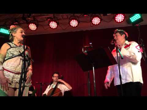 Jane Siberry and Kd Lang sing calling all angels at secret society in portland
