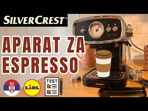 APARAT ZA ESPRESSO Silver Crest SEM 1100 SRPSKI SRBIJA LIDL