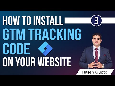 How to Install Google Tag Manager on Website | How to Install GTM in WordPress | googletagmanager