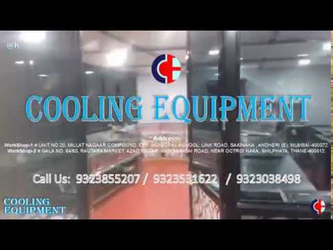 Stainless steel rectangular lassi counter cold, for restaura...