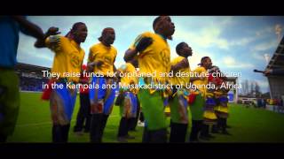 preview picture of video 'Pearl of Africa Choir at Shrewsbury Town v Mansfield Town  - 1080HD'