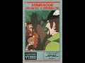 Original VHS Opening Robin Hood Tom Sawyer A Christmas Tree UK Pre Cert Tape
