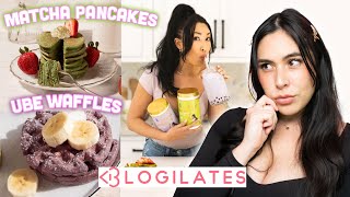 Trying *Healthy Matcha & Ube Recipes From Blogilates 🍵 honest review
