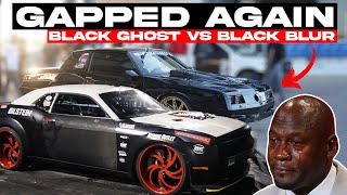 Gapped AGAIN?! 😭 Black Ghost vs Black Blur DRAG RACE