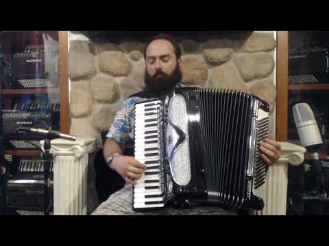 6305 - Black Menghini Supreme Chambertone Piano Accordion LMMH 41 120 $4999