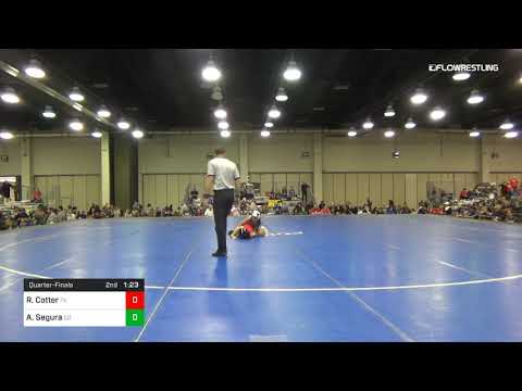 101 Lbs Quarterfinal Rachel Cotter Team Texas Vs Alexis Segura Team Colorado