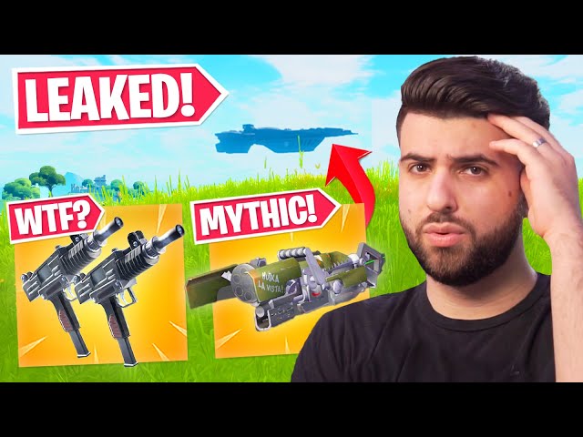 Fortnite Season 4 Sypherpk Reveals New Mythic Weapons Coming To The Game