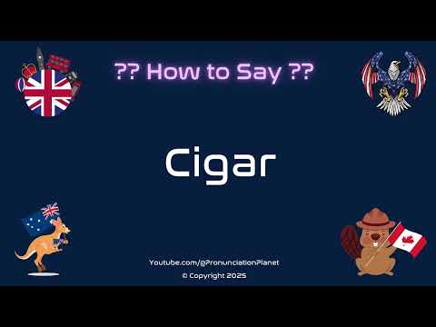 🔥🚬 How to Pronounce Cigar? (CORRECTLY) | Pronunciation Planet