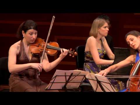 Cortona Trio plays Dvorak "Dumky" Trio, iii.