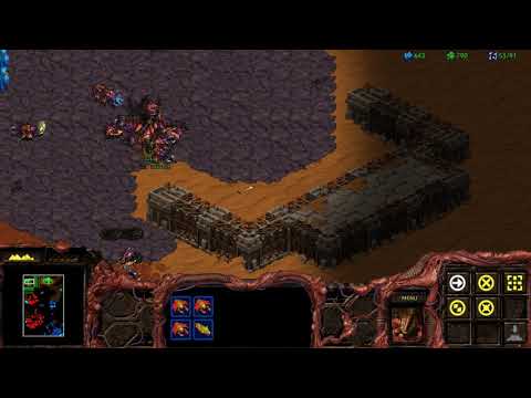 Starcraft Remastered Brood War Zerg Mission 5 Walkthrough