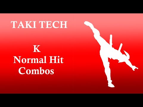 Soulcalibur 6 (Season 2) - Taki Tech - Normal Hit K Combos