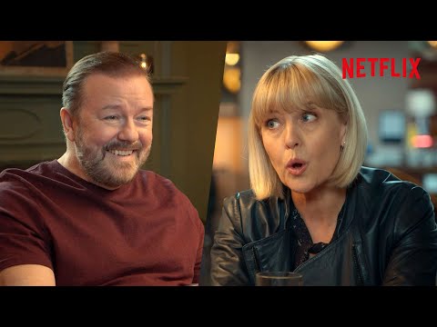"I Want You To Be Happy" - Emma and Tony's Friendship in After Life | Netflix