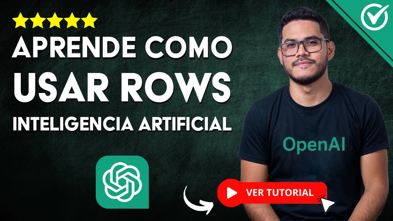 CÓMO USAR ROWS | 🤖 La Inteligencia Artificial Alternativa a Excel 📈