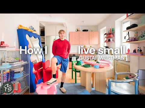 Inside Gustaf Westman’s Playful Small Stockholm Apartment, 30sqm/323sqft