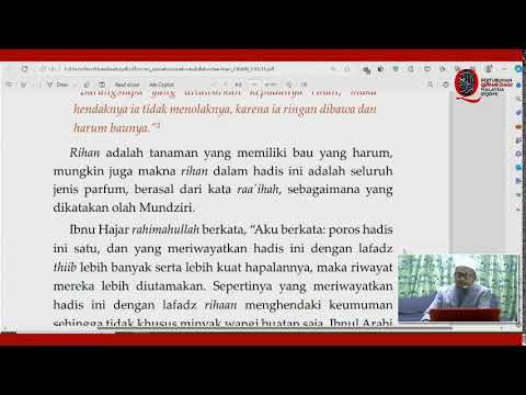 SYARAH SUNNAH DALAM SEHARIAN SIRI KE-23