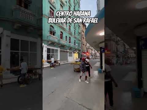 Centro Habana. Boulevard de San Rafael