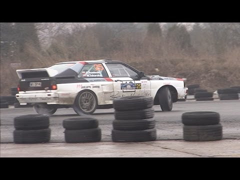 52 Rajd Barbórka 2014 | Rowiński / Tokarska | Audi Quattro [MotoRecords.pl]