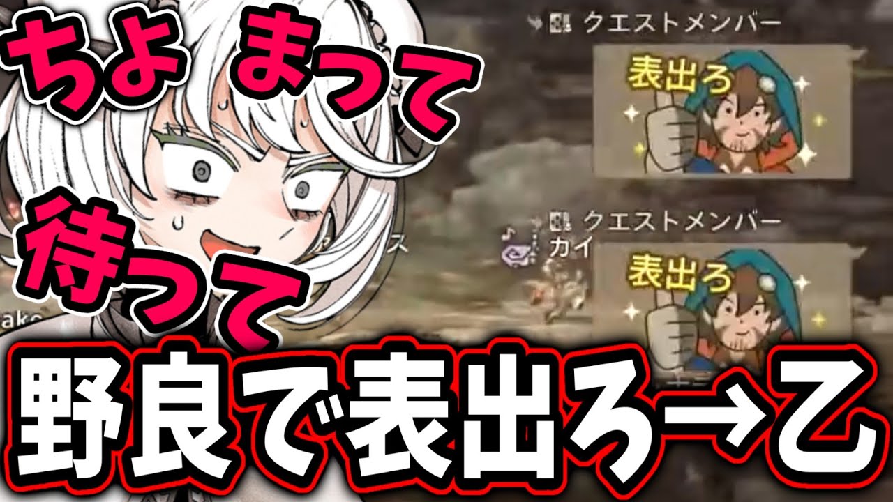 野良相手に表出ろスタンプを誤爆したあげく乙ってしまう抹茶【モンハンワイルズ】【2026/2/24】