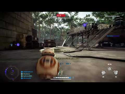 Star Wars Battlefront 2 BB-8 Defends Yavin 4 From The Empire Galactic Assault