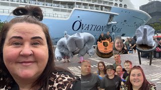 We Made It Onboard Ovation Of The Seas..Weekly Vlog