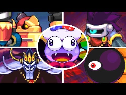 Kirby Mass Attack - All Subgame Bosses