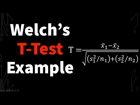 Welchs T-Test