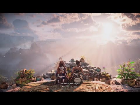 Aloy & Zo Mourn The Death Of Varl / Horizon Forbidden West PS5