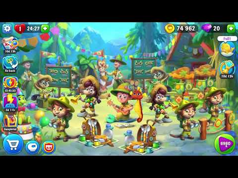 Fishdom 6980 Super Hard Level - 17 moves - NO BooSTERS