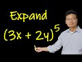 Expanding Using Pascal S Triangle