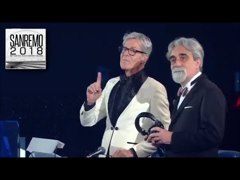 Sanremo 2018 - Claudio Baglioni critica il maestro Vessicchio