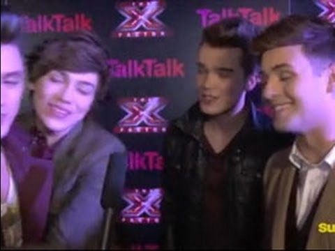 X Factor's Union J on writing for their album and wanting to duet with Chris Maloney's nan