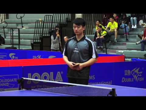 2016 NCTTA Nationals Coed Team Final - Jishan Liang (TWU) vs Cheng Li (Mississippi)