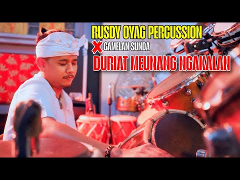 KOLABORASI RUSDY OYAG PERCUSSION X GAMELAN SUNDA (LIVE) - DURIAT MEUNANG NGAKALAN MEDLEY