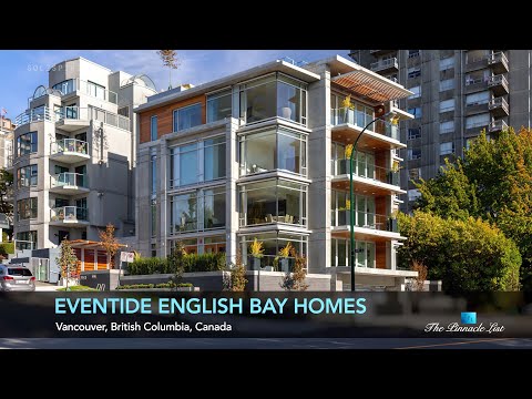 Eventide Luxury English Bay Homes | Bute St, Vancouver, BC, Canadá 🇨🇦 | Design de apartamento de luxo