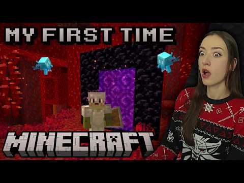 1st Ever Playthrough · I'm In The Upside-Down?! · MINECRAFT [14]