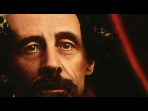 Charles Dickens naturgetreu in Farbe - Nachfahren standen Modell