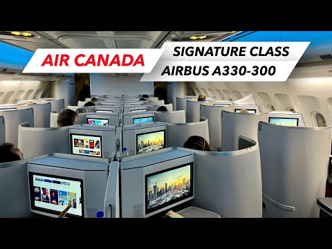 YouTube thumbnail for Air Canada Airbus A330-300