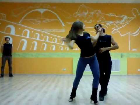 Zouk Class 26.10.12 at Brazuka Dance School - Wakko & Masha  (Level 2)