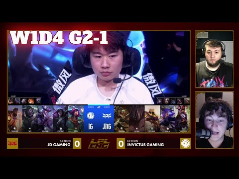 IG vs JDG - Game 1 | Week 1 Day 4 LPL Winter 2026 Split 1 | Invictus Gaming vs JD Gaming G1 ful