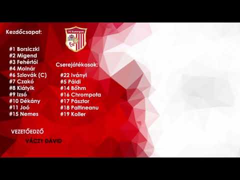 Sárisápi BSE - FC Esztergom mérkőzés gólösszefoglalója (2020. március 14.)